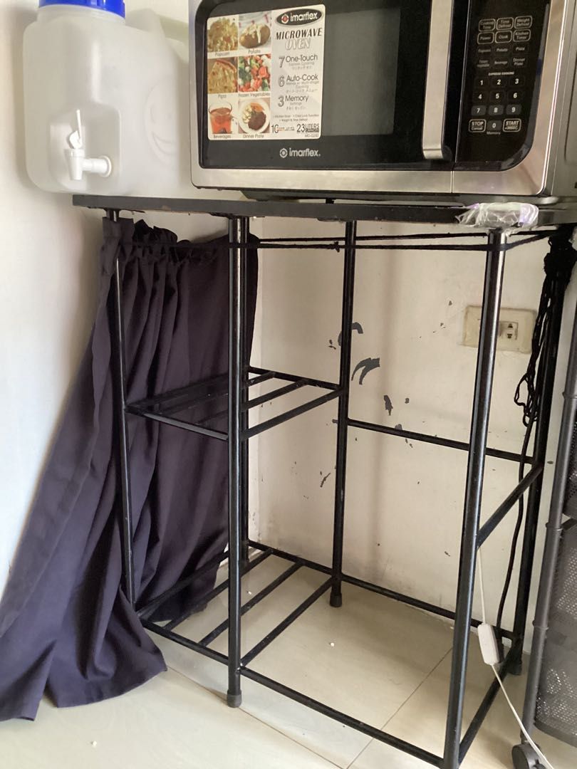 GAS STOVE RACK MULTIPURPOSE RACK (used), Furniture & Home Living ...