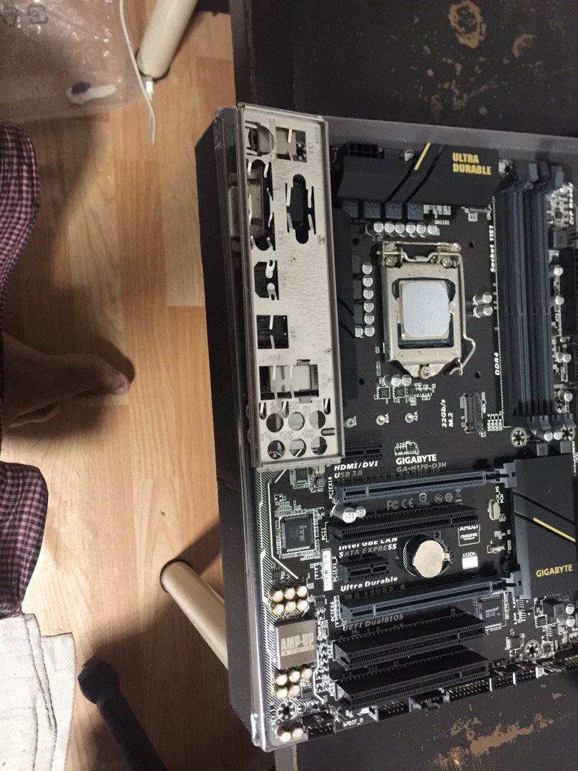 Gigabyte H170 D3H Motherboard and i76700 bundle promo, Computers & Tech, Desktops on Carousell
