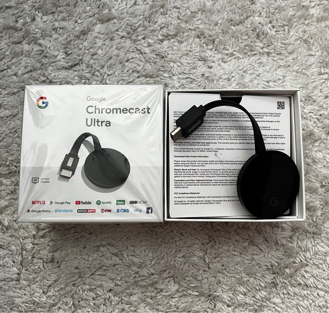 Google Chromecast ultra 4k, TV & Home Appliances, TV & Entertainment