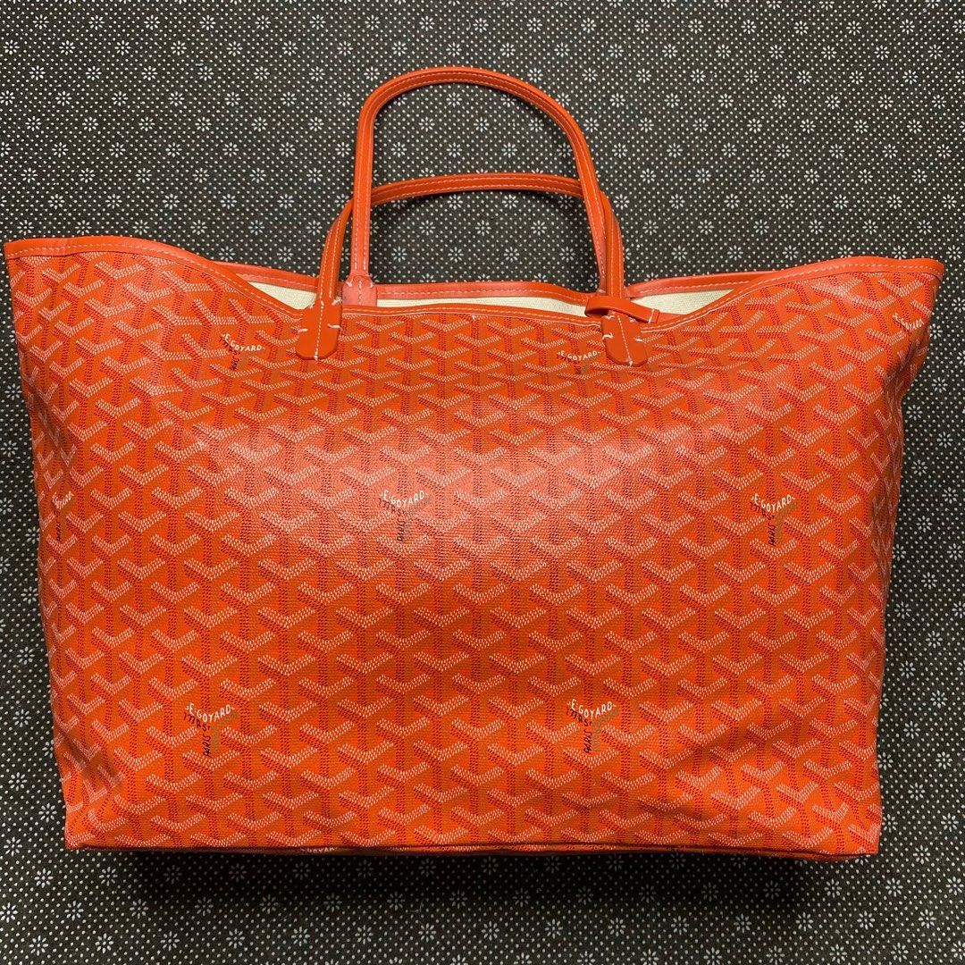 Goyard Tote Bag Orange Color, Luxury, Bags & Wallets on Carousell