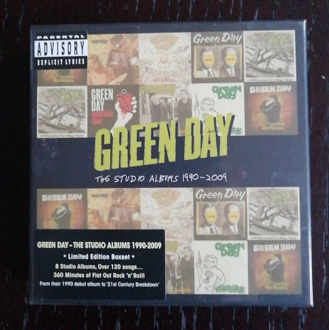 green day studio albums box set