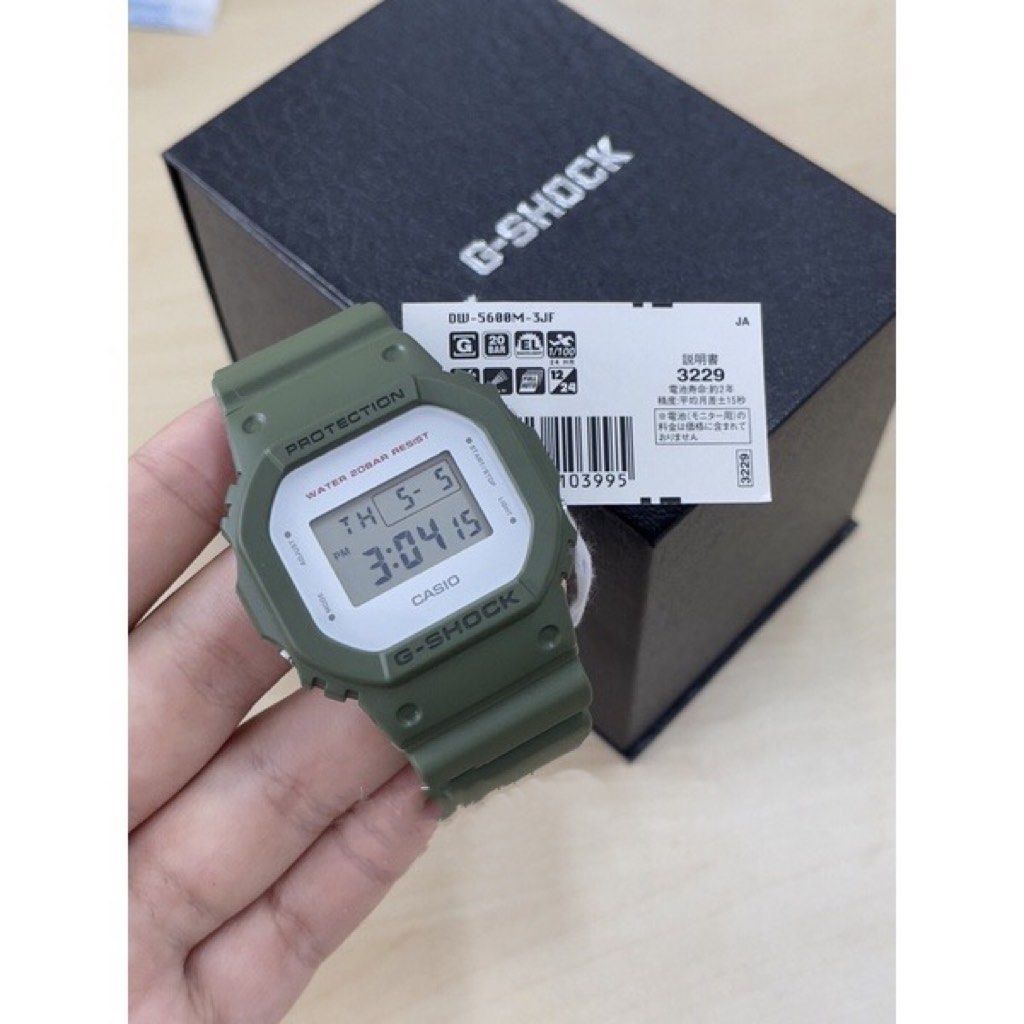 G Shock DW5600M 3JF JAPAN SET Men s Fashion Watches