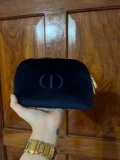 Guaranteed authentic Dior velvet pouch