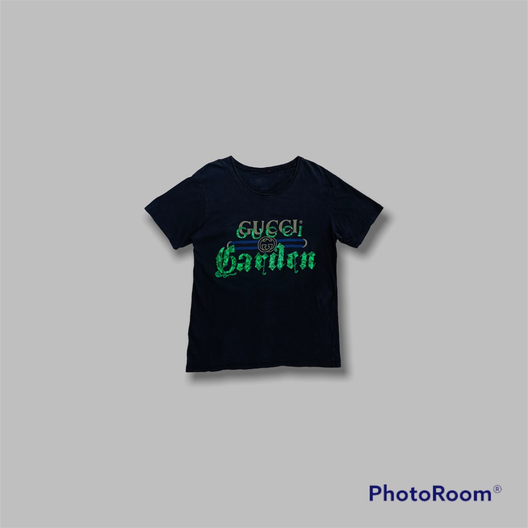 Gucci Garden T-shirt, Luxury, Apparel on Carousell