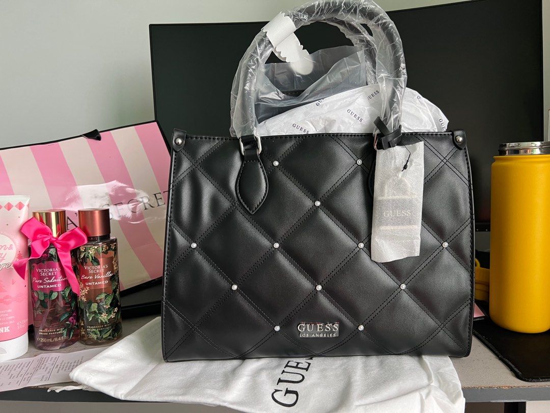 Guess victoria on sale quilted tote