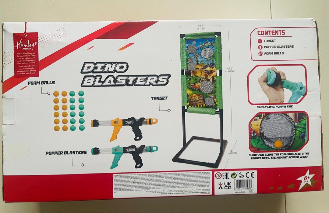 Hamleys Dino Blasters, Hobbies & Toys, Toys & Games on Carousell