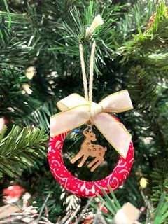 Handmade Batik Christmas Ornaments