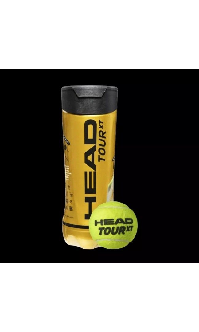 Head Tour XT tennis balls, Sports Equipment, Sports & Games, Racket
