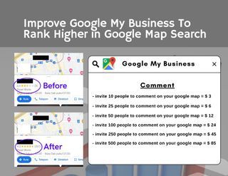 helps to Put your Google Map top Ranking in Google Search