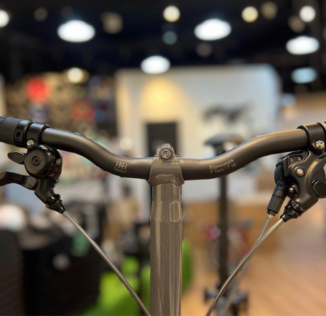 H&H Titanium Midrisebar Brompton ブロンプトン