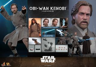 Hot Toys Star Wars Obi-Wan Kenobi - 1/6th scale Obi-Wan Kenobi Collectible Figure DX26