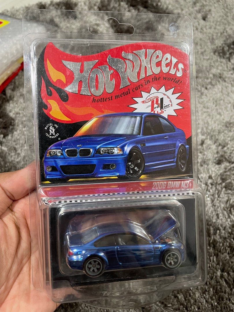 Hot Wheels RLC BMW M3 Blue, Hobbies & Toys, Toys & Games on Carousell