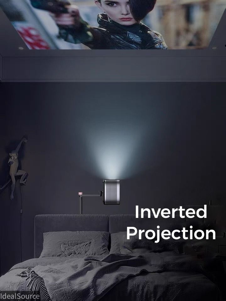 [iDS] Premium Projector Floor stand Space Saving Projector Floor Stand Cable Management Hide
