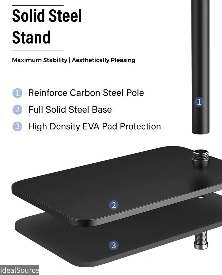 [iDS] Premium Projector Floor stand Space Saving Projector Floor Stand Cable Management Hide