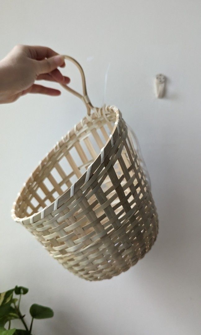 IKEA hanging basket plants garden, Furniture & Home Living, Home