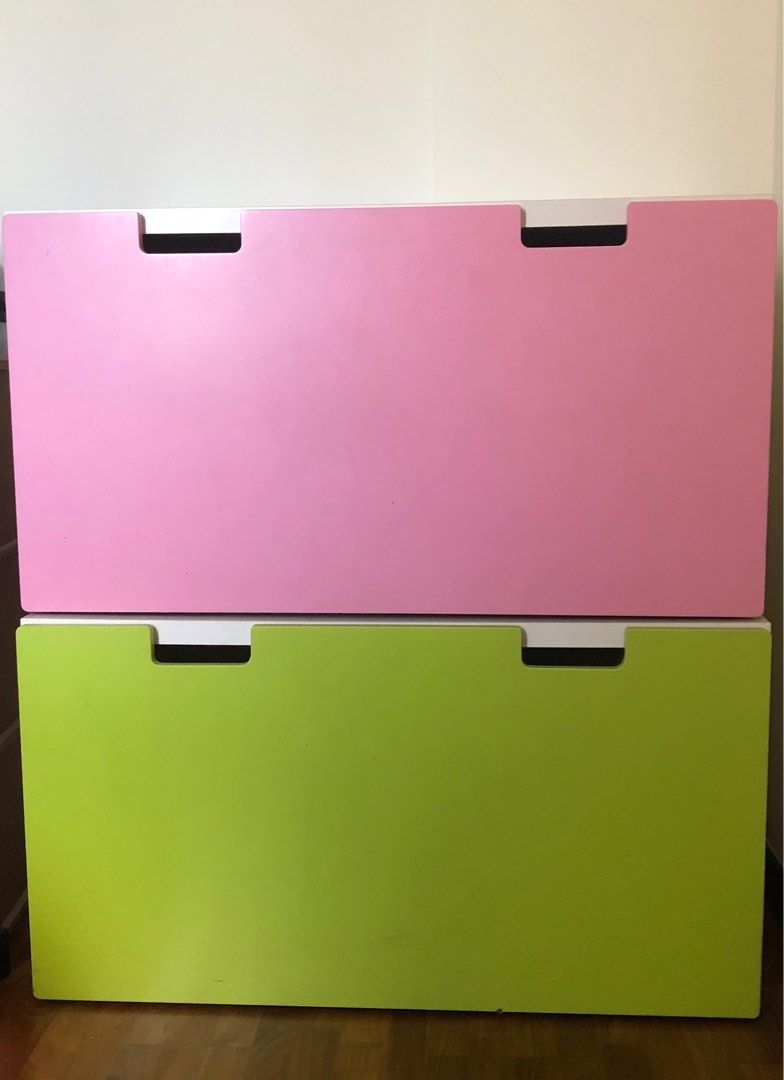 Ikea Smastad Bench with Toy Storage, Babies & Kids, Baby Nursery & Kids