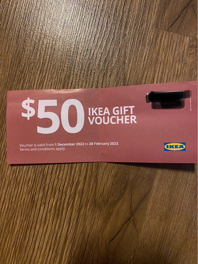 IKEA Vouchers, Tickets & Vouchers, Vouchers on Carousell