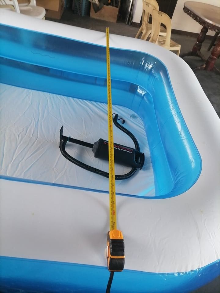 Inflatable Pool with Manual Pump, Sports Equipment, Sports & Games