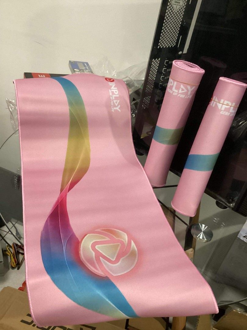 Inplay 800x300mm Extended Mouse Pad Pink (Category: Mouse & Mousepads) located in Makati City. Submitted by slaccessoriesshop (Listing ID 1200525889, Image 2). Description: Inplay 4in1 Combo Keyboard Mouse Headphone Mousepad White STX540 ✅ Guaranteed Original / Brand New ✅ Sealed with warranty ✅ Same day delivery 📌 We issue SALES INVOICE 📌 Accepting BULK ORDERS 📌 MODE OF PAYMENT : Cash/COD, Gcash, BPI, BDO, Credit card FOR MORE PRODUCTS: https