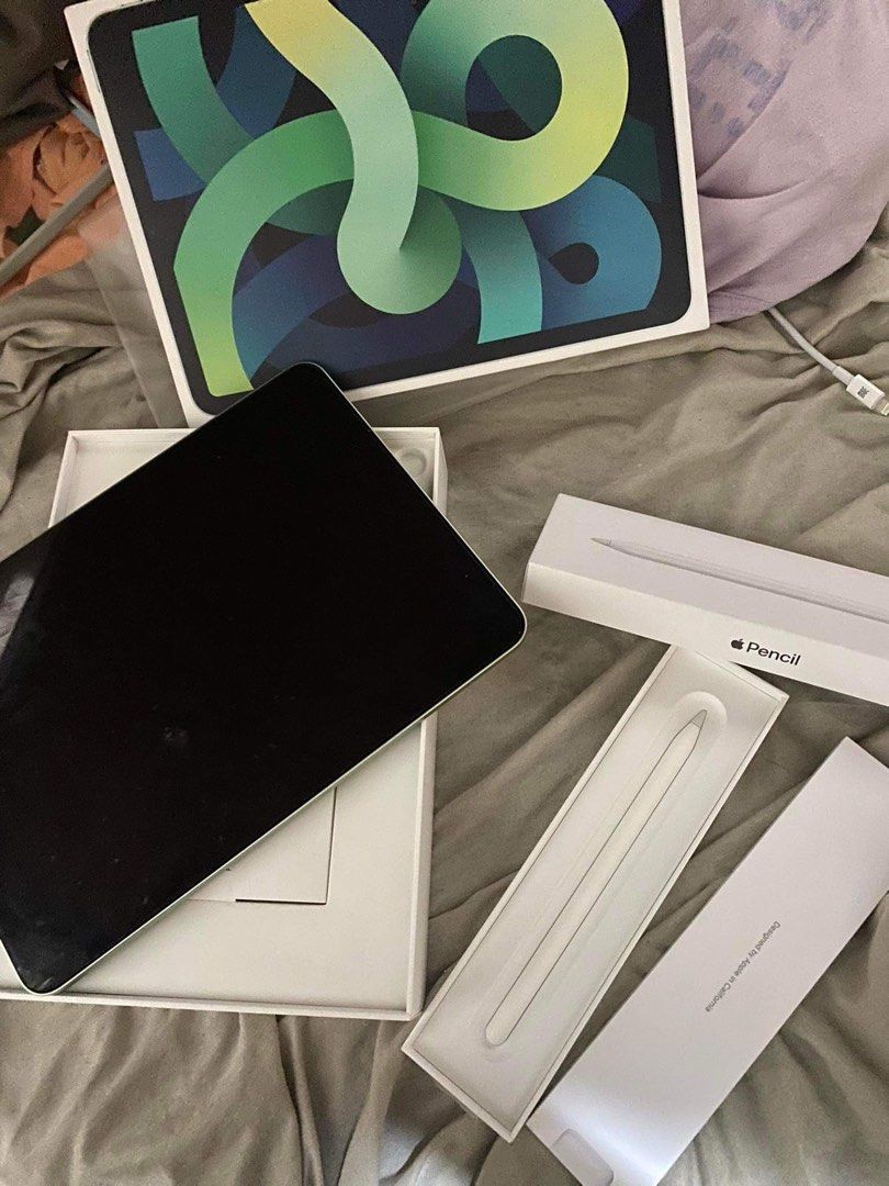 Ipad air 4 with apple pencil 64gb, Mobile Phones & Gadgets, Tablets