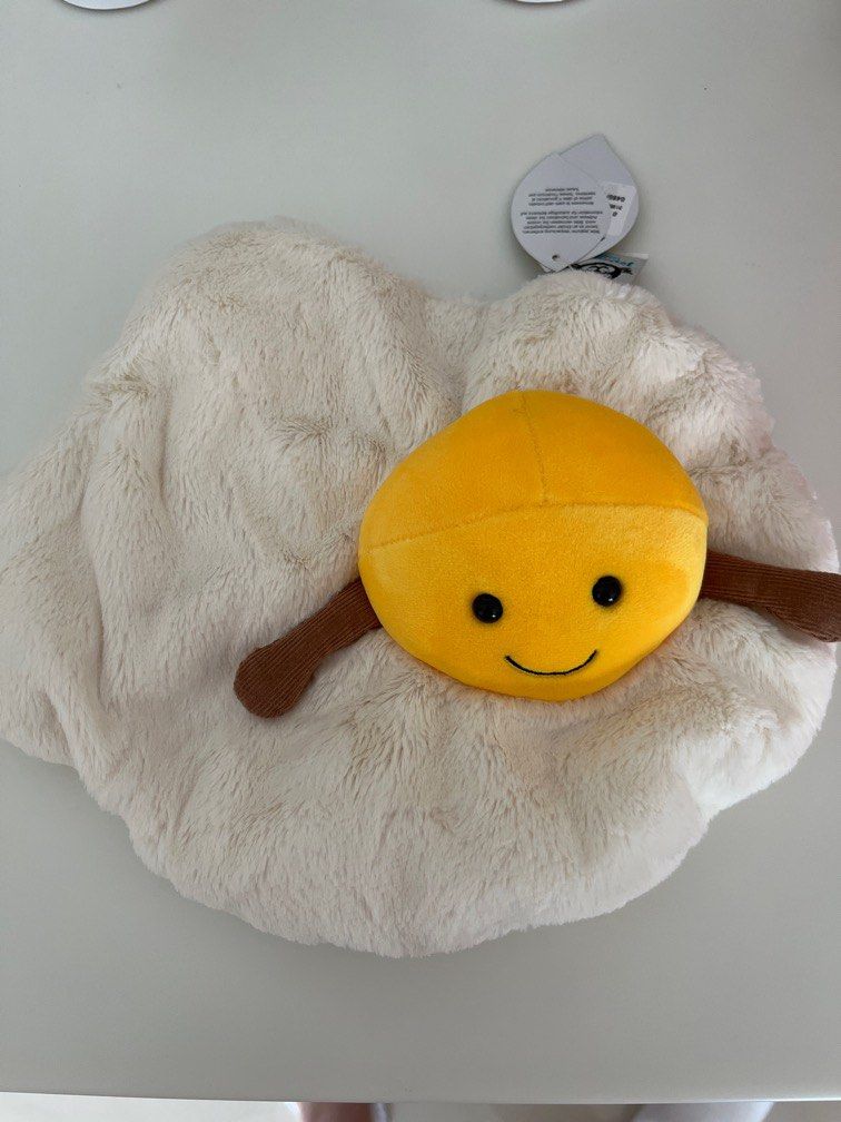 Amuseable Fried Egg by Jellycat - Jeremys Home Store