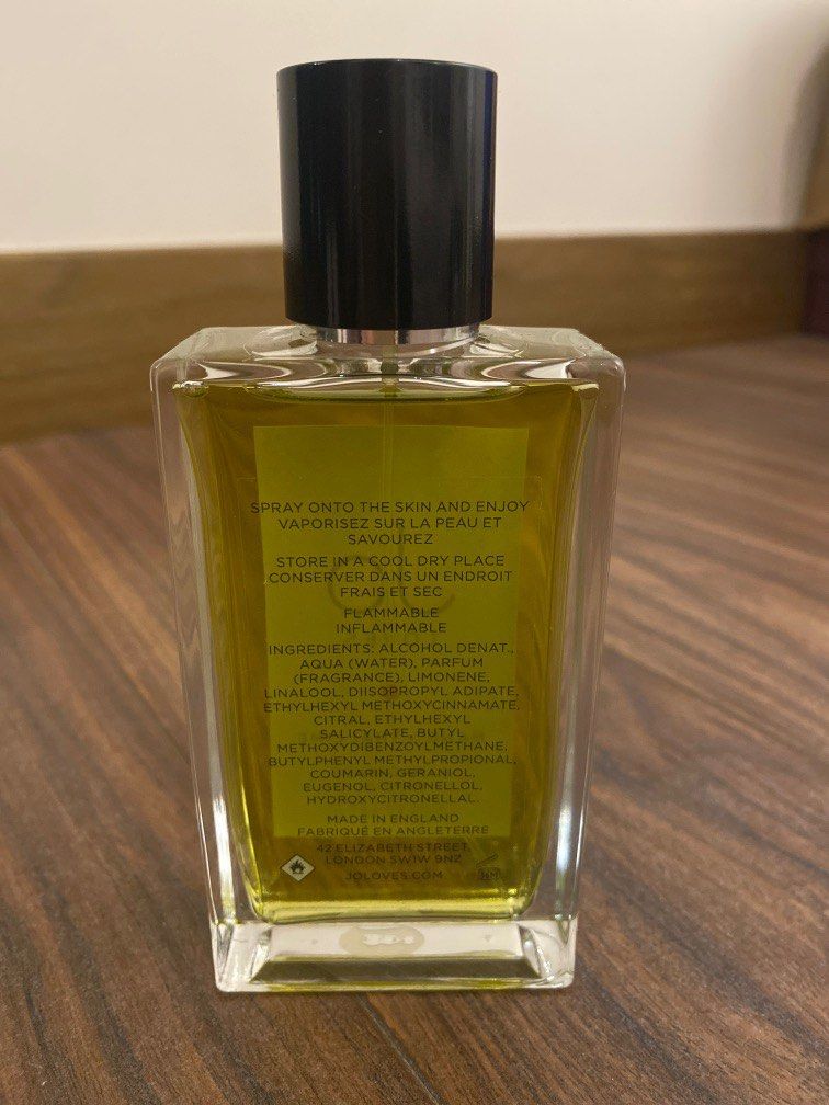 Jo Loves Mango Thai Lime Perfume 100ml 香水, 美容＆個人護理, 健康