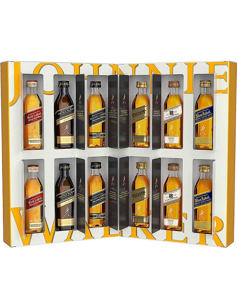 JOHNNIE WALKER ADVENT CALENDAR (12 DAYS OF DISCOVERY) 50MLX12 嘢食 嘢飲