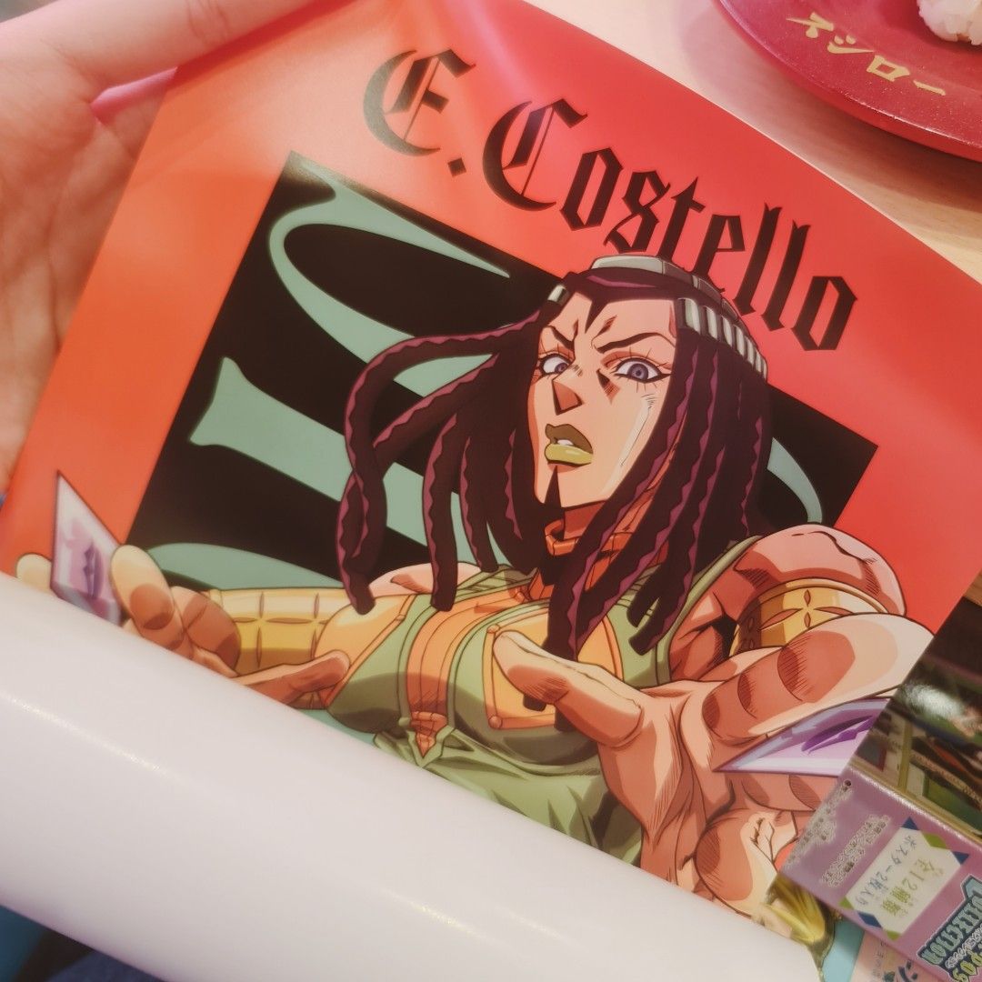 JOJO POSTER, Hobbies & Toys, Memorabilia & Collectibles, J-pop on Carousell