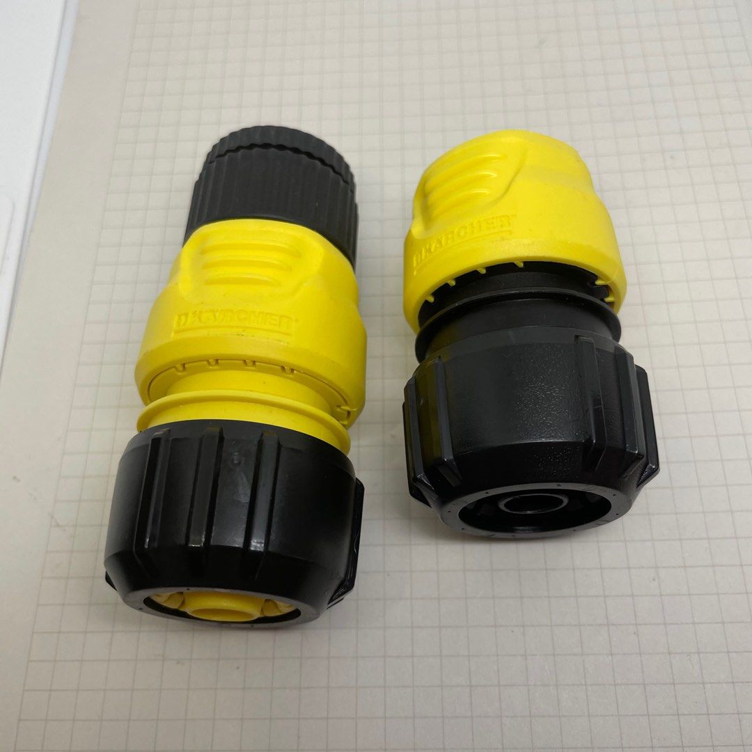 Karcher Hose Connectors Aqua Stop set of 2, Furniture & Home Living