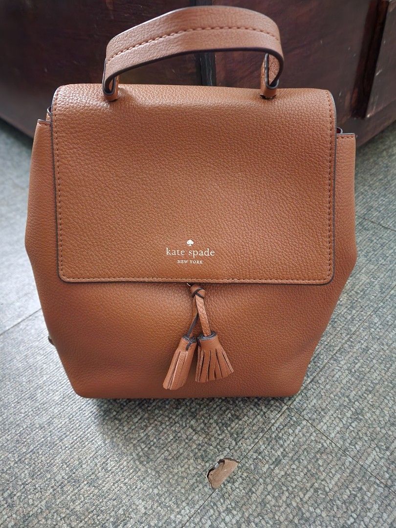 Kate spade leather backpack, Women's Fashion, Bags & Wallets, Backpacks on  Carousell