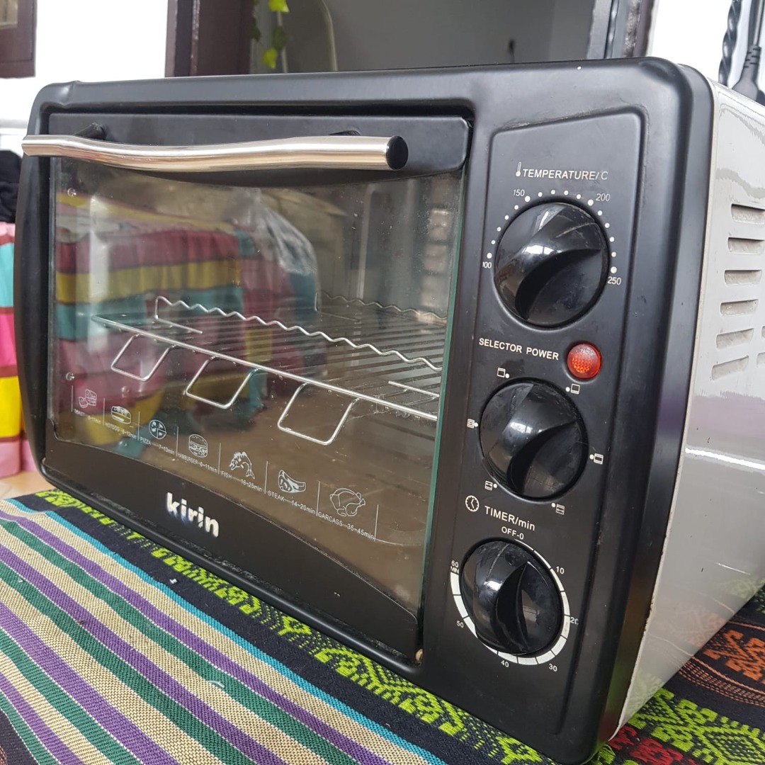 KIRIN KBO 190RAW Oven Listrik Kapasitas 19 Liter, Kitchen & Appliances