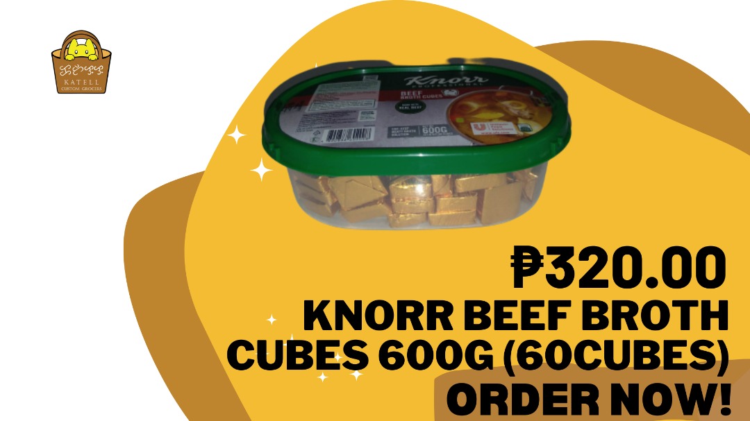 Knorr Beef Broth Cubes 600g (60cubes), Food & Drinks, Spice & Seasoning