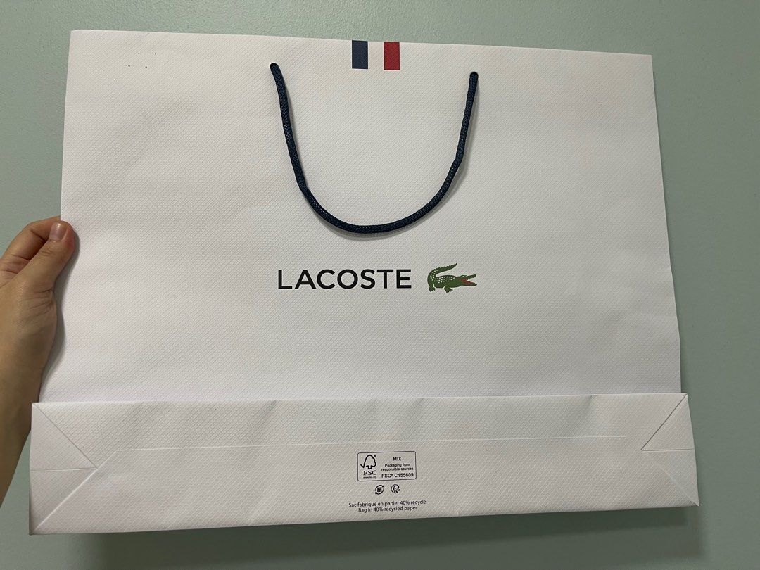 Sac papier lacoste sales