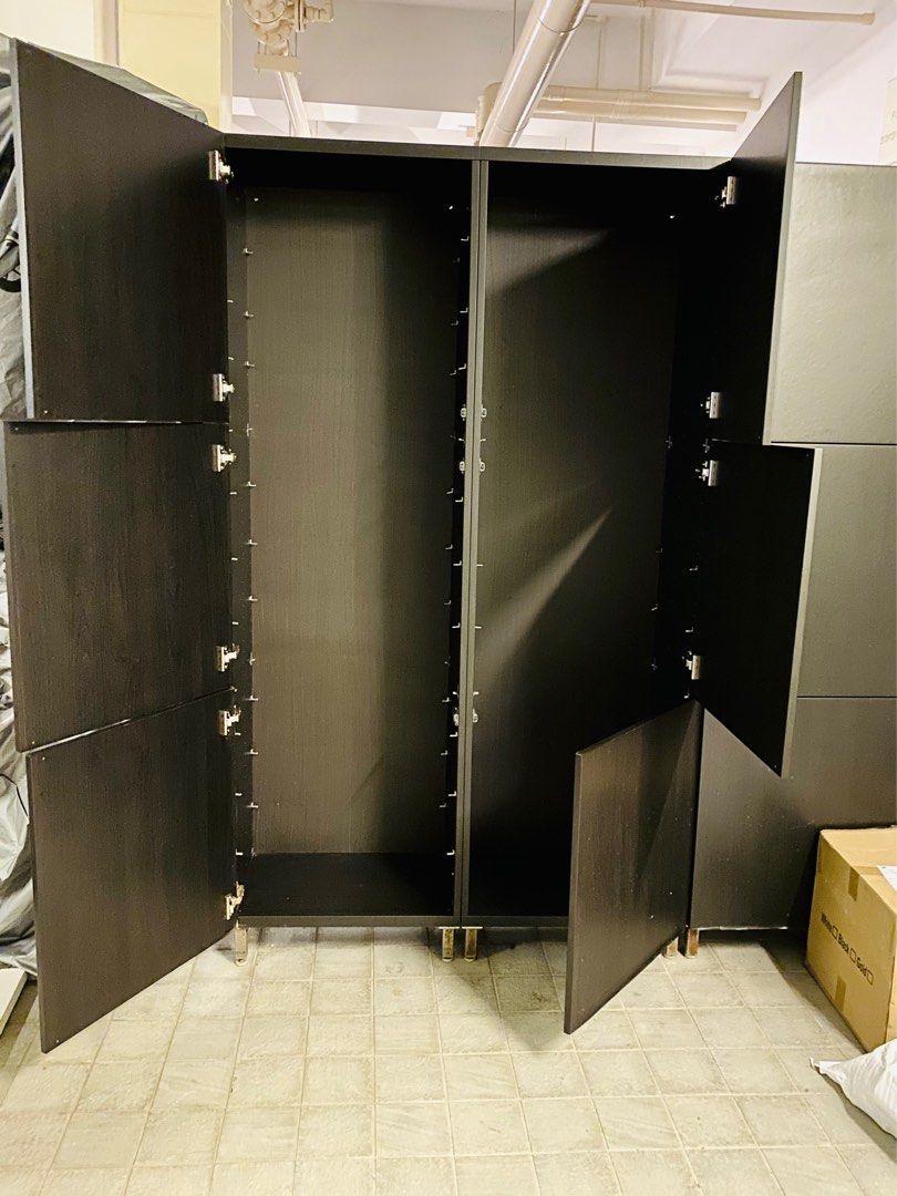 Large IKEA BESTA Storage / Shelving with Doors, Furniture