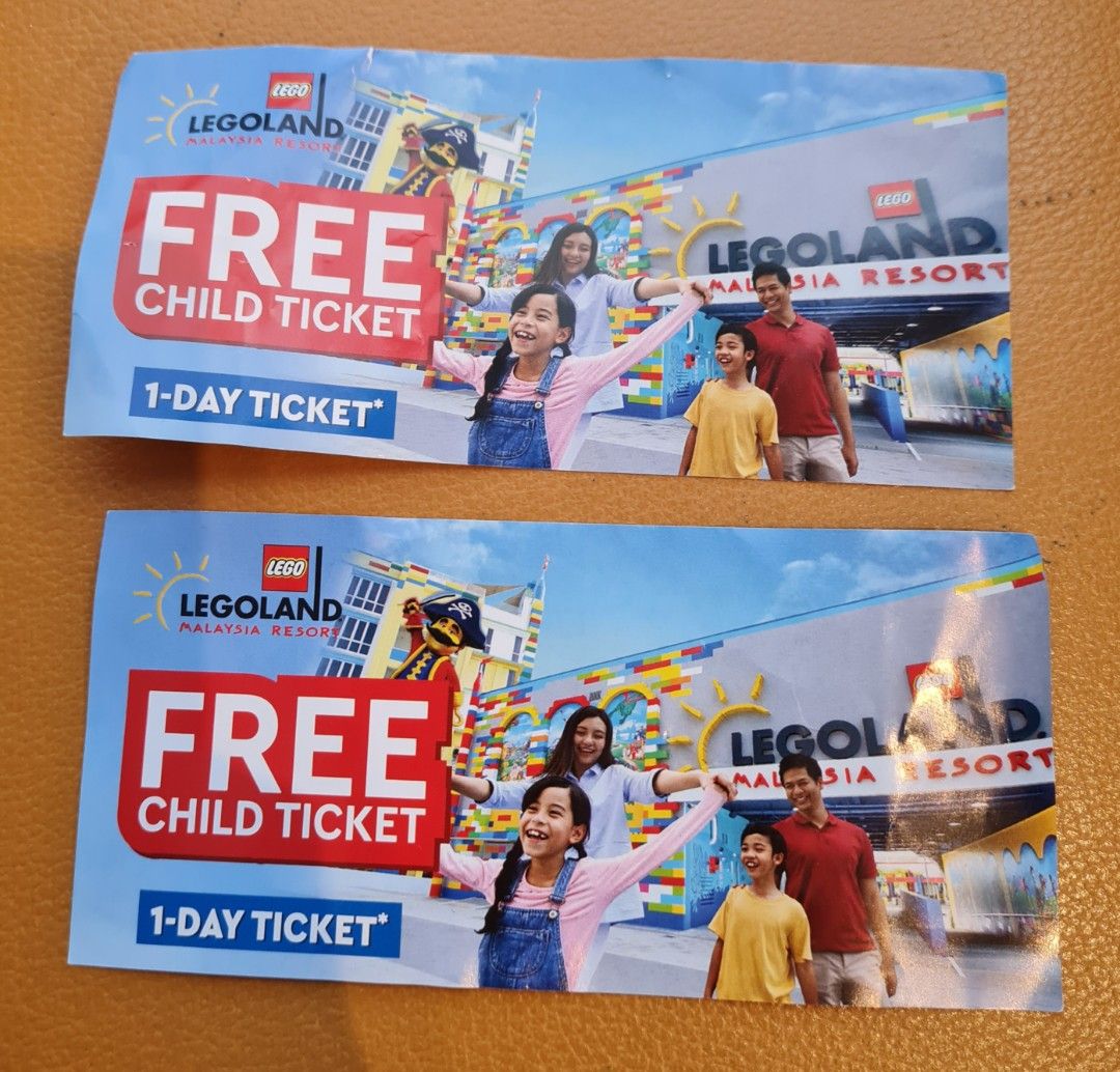 Legoland adult sale ticket