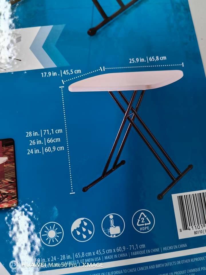 Lifetime adjustable foldable table (Category: Tables & Sets) located in Manila. Submitted by minidivisoria (Listing ID 1200400251, Image 3). Description: Lifetime adjustable foldable table 👉🏻 super tibay price:1250 each.