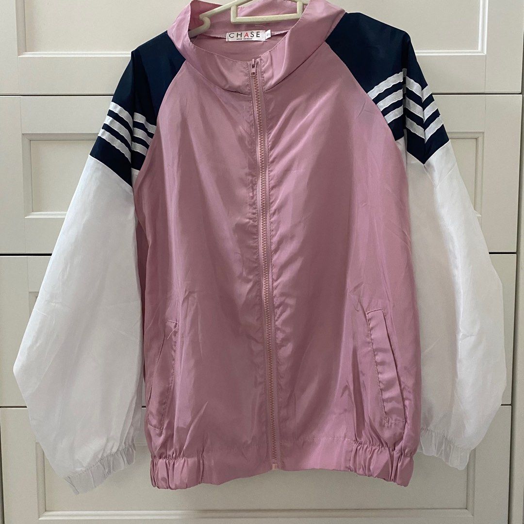 Purple and discount pink windbreaker