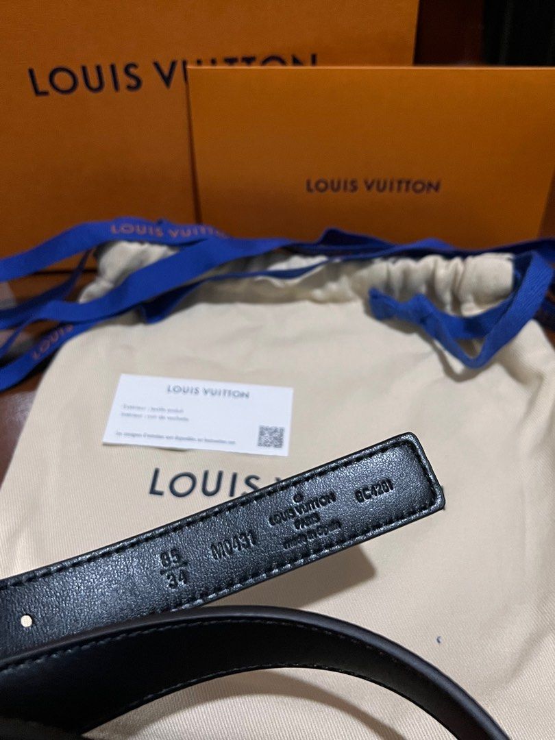 Louis Vuitton Iconic 20mm Reversible Belt Monogram, Luxury, Apparel on  Carousell