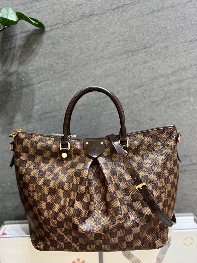 Louis Vuitton SIENNA GM DAMIER EBENE BAG, Luxury, Bags & Wallets on ...
