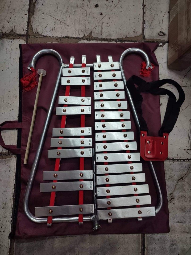 Lyre / Xylophone (Category: Musical Instruments) located in Manila. Submitted by my_haru (Listing ID 1200410885, Image 2). Description: BRAND NEW √√ LYRE / XYLOPHONE - with Bag, Stick & Strap AVAILABLE: - Small (Black Bag) - 1,500 php - Medium (Maroon Bag) - 1,900 - Large (Blue Bag) - 2,200 > Deliver lalamove or any courier > COD, GCash or Online Banking Pm for inquiries..
