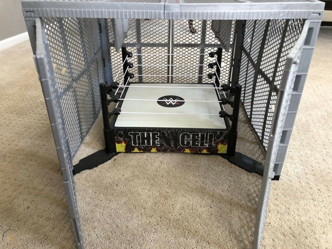 wwe toys hell in a cell