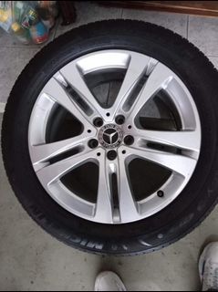 Mercedes benz stock mags with tires