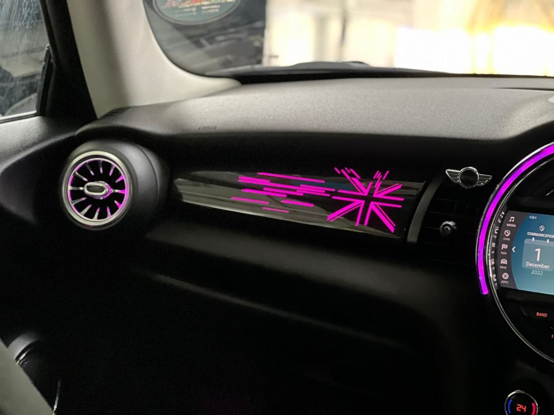 Mini Cooper F56 ambient light, Car Accessories, Accessories on Carousell