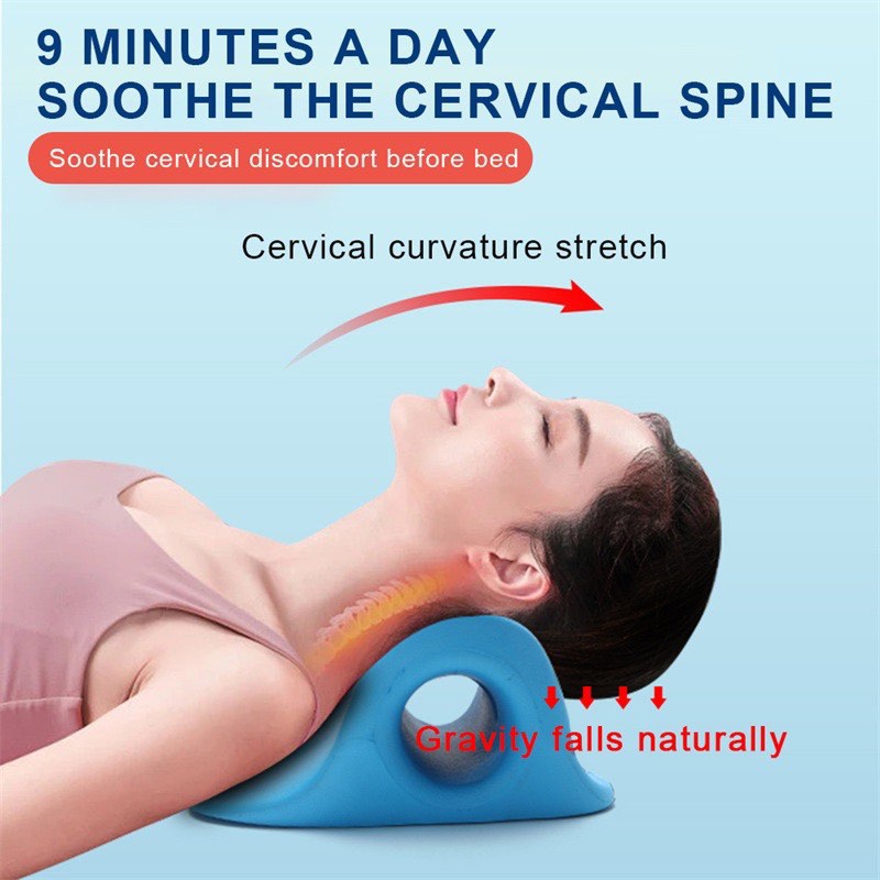 Magic Neck Massager Pillow Shoulder Pain Relief Chiropractic Pillow