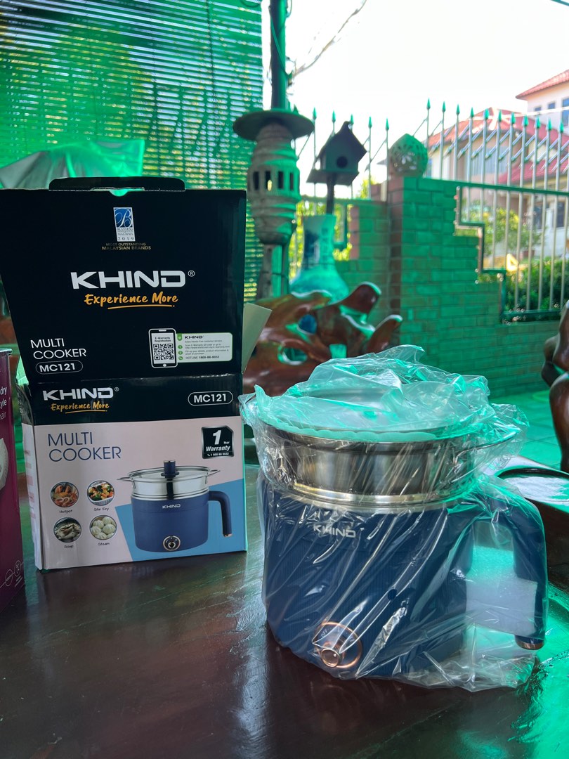 NEW Khind multi cooker model MC121, TV & Home Appliances, Kitchen