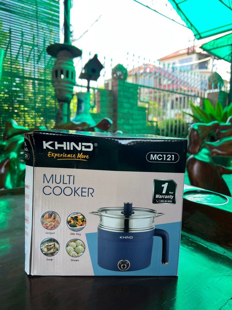 NEW Khind multi cooker model MC121, TV & Home Appliances, Kitchen