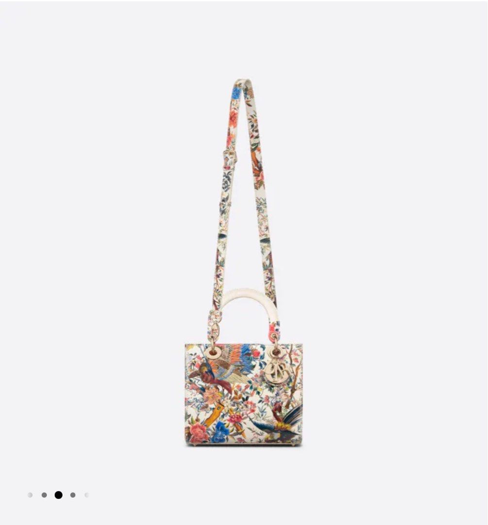 BNIB Lady Dior Medium HANDPAINTED Bag LIMITED EDITION, Luxury, Bags