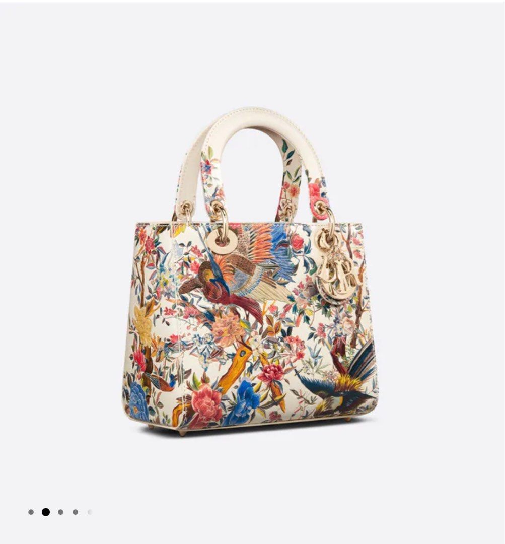 BNIB Lady Dior Medium HANDPAINTED Bag LIMITED EDITION, Luxury, Bags