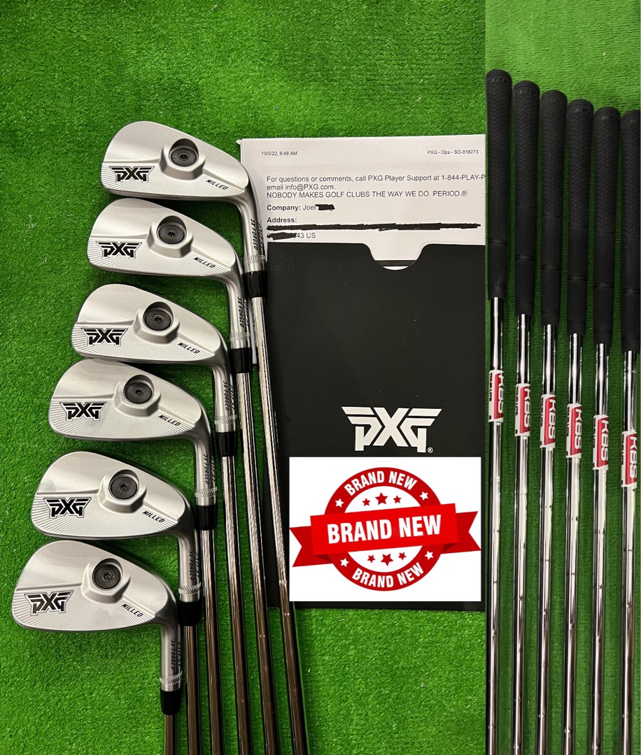 NEW PXG 0317ST Triple Milled Irons (5P) [6 Pieces] (With