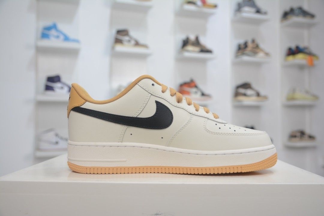 Nike Air Force 1 Low Sail Tan Black W 2022 FD9063 101 12 12 Sale Women s Fashion Footwear Sneakers on Carousell